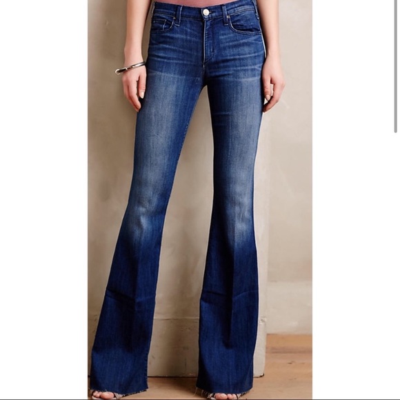 Anthropologie Denim - Mcguire | Major Elle Boho 70s Flared Jeans 27